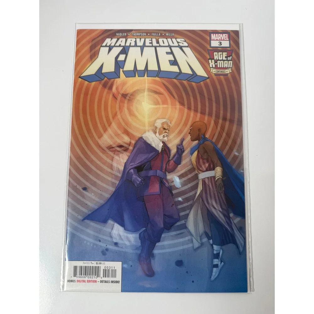 Marvel Age of X-Man Marvelous X-Men 3 Magneto Bishop Phil Noto Cover Marvel 2019